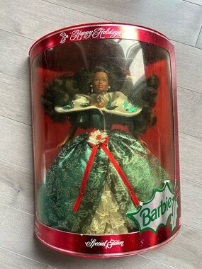 1995 Happy Holidays Barbie Doll